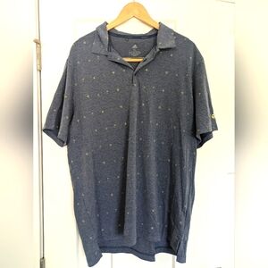 Adidas Primegreen Blue Polo Shirt